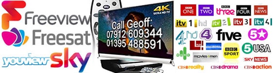 Aerial installations Seaton